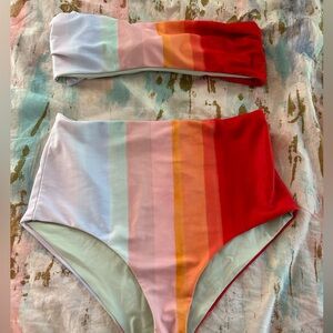 Mara Hoffman high waist bikini